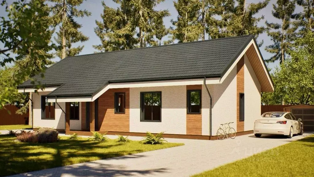 Дом в Ленинградская область, Всеволожский район, Агалатовское с/пос, ... - Фото 1