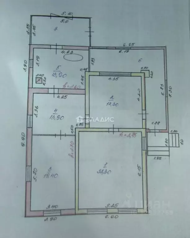 Дом в Пензенская область, Бессоновский район, с. Блохино Первомайская ... - Фото 2