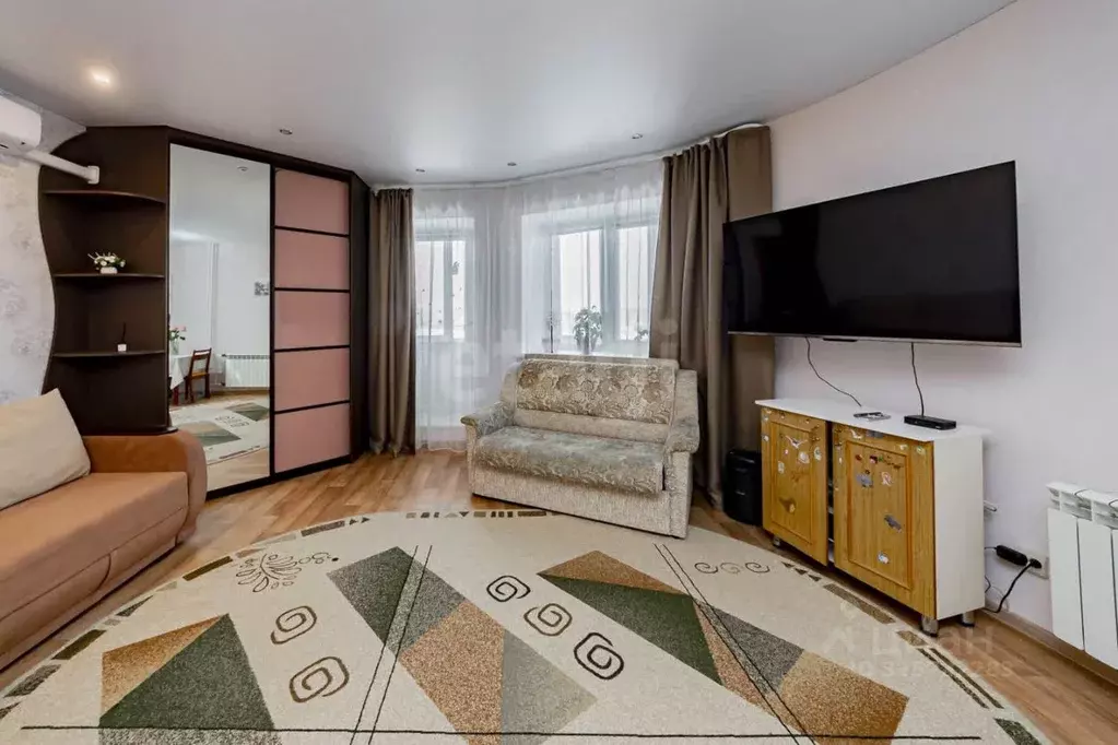 Студия Тюменская область, Тюмень Войновка мкр, ул. Энергостроителей, ... - Фото 0