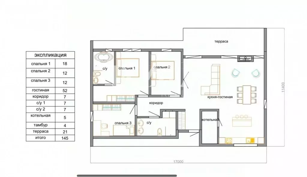 Дом в Ленинградская область, Выборгский район, Рощинское городское ... - Фото 1