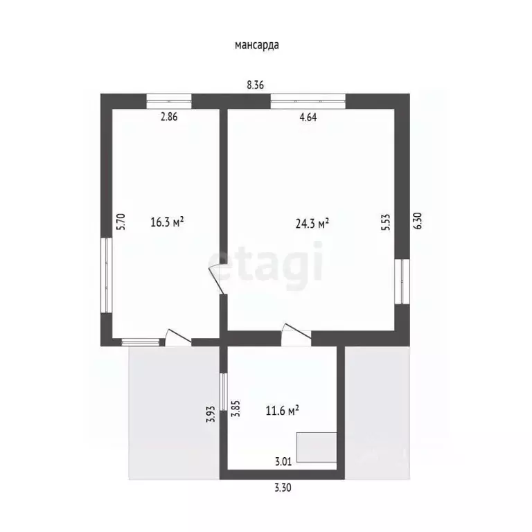 Дом в Ярославская область, Гаврилов-Ям Речная ул., 9 (97 м) - Фото 1