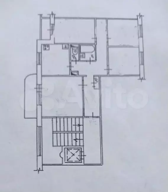 4-к. квартира, 80 м, 2/9 эт. - Фото 0