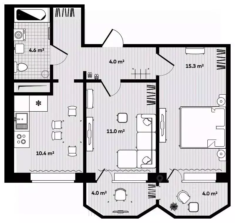 2-к кв. Приморский край, Надеждинский район, пос. Тавричанка ул. Лазо, ... - Фото 1
