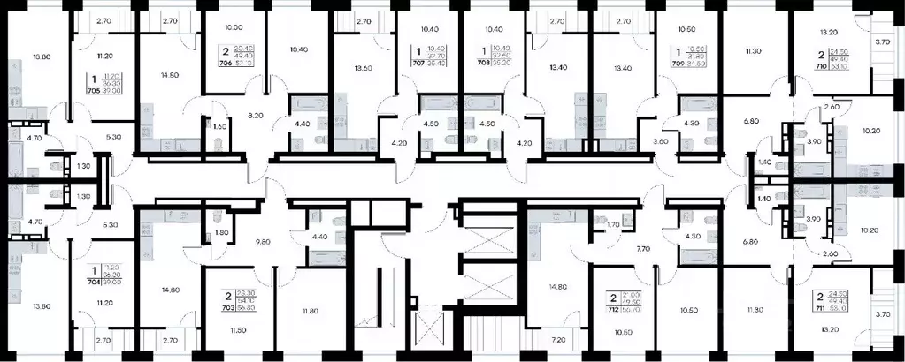 2-к кв. Приморский край, Владивосток ул. Нейбута, 135 (56.8 м) - Фото 1