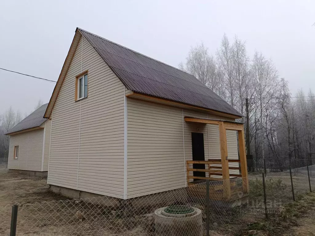 Дом в Ленинградская область, Волосовский район, д. Клопицы  (80 м) - Фото 0