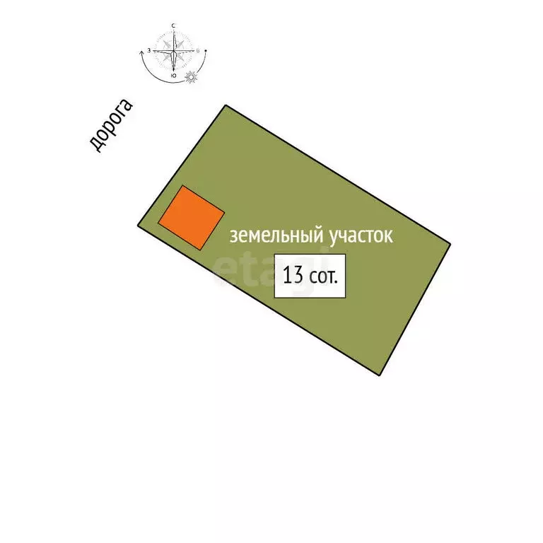 Дом в село Суерка, улица Ленина (73 м) - Фото 1