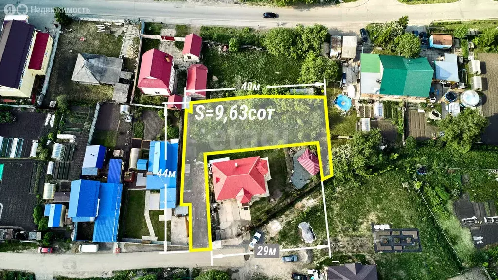 Участок в Томск, посёлок Новый, улица Наумова (9.6 м) - Фото 0