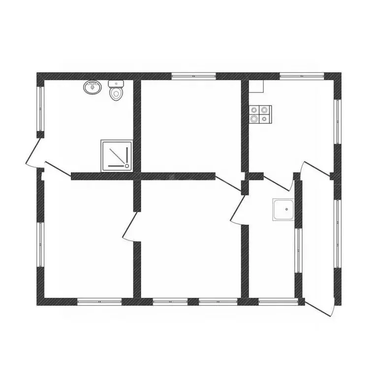 Дом в Смоленская область, Смоленск ул. Чаплина, 37 (60 м) - Фото 1
