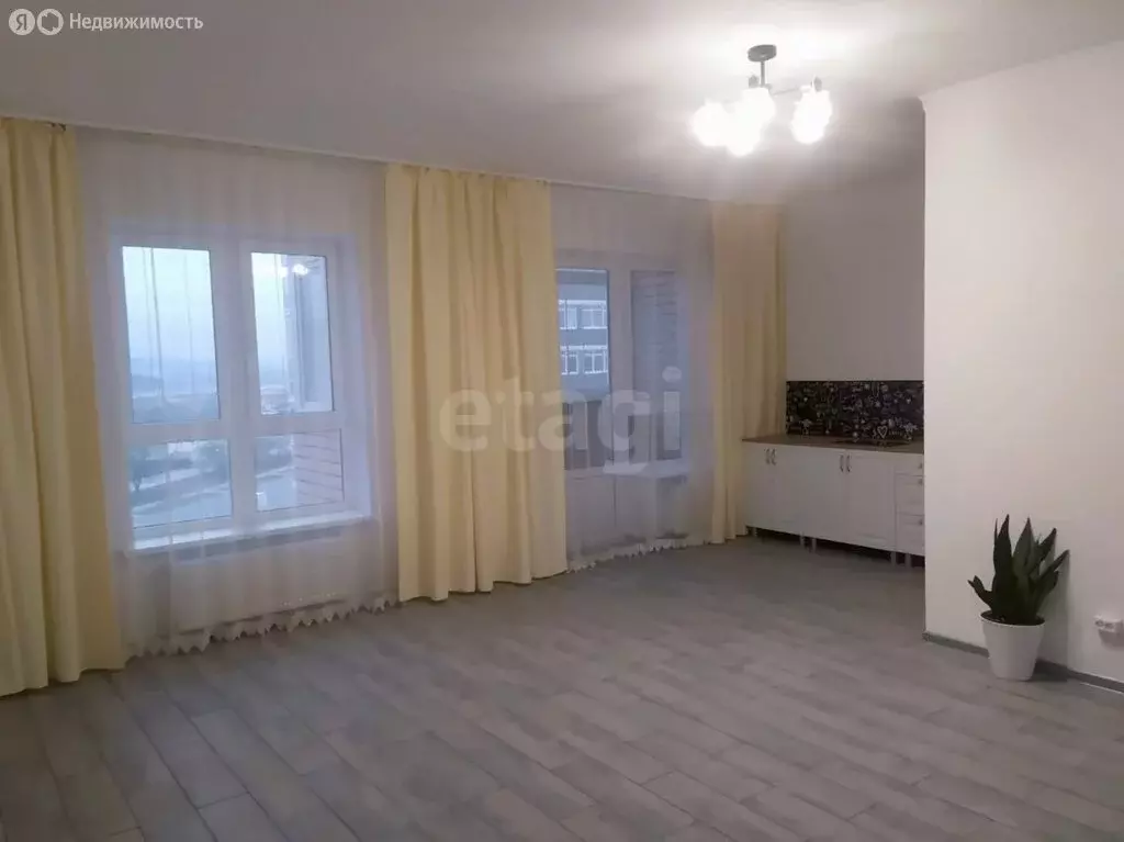 Квартира-студия: территория Цемдолина, Солнечная улица, 2 (35.6 м) - Фото 2