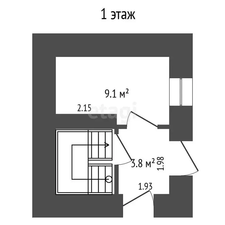 Помещение свободного назначения (46.6 м) - Фото 1
