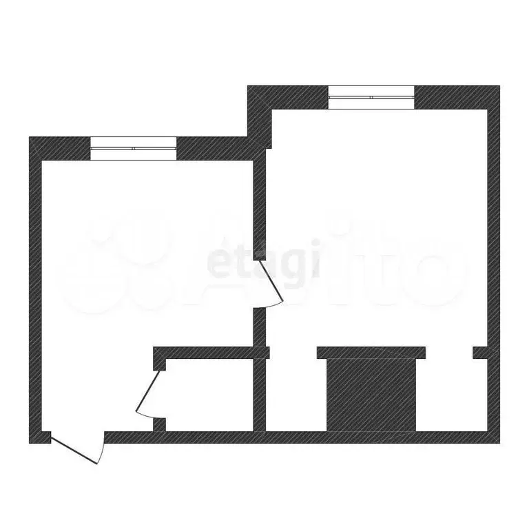 Квартира-студия, 31 м, 4/5 эт. - Фото 0