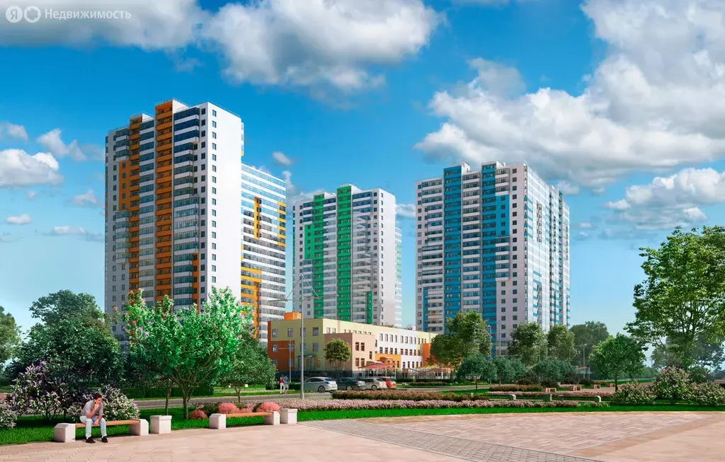 Квартира-студия: Санкт-Петербург, Парашютная улица, 34 (22.6 м) - Фото 1