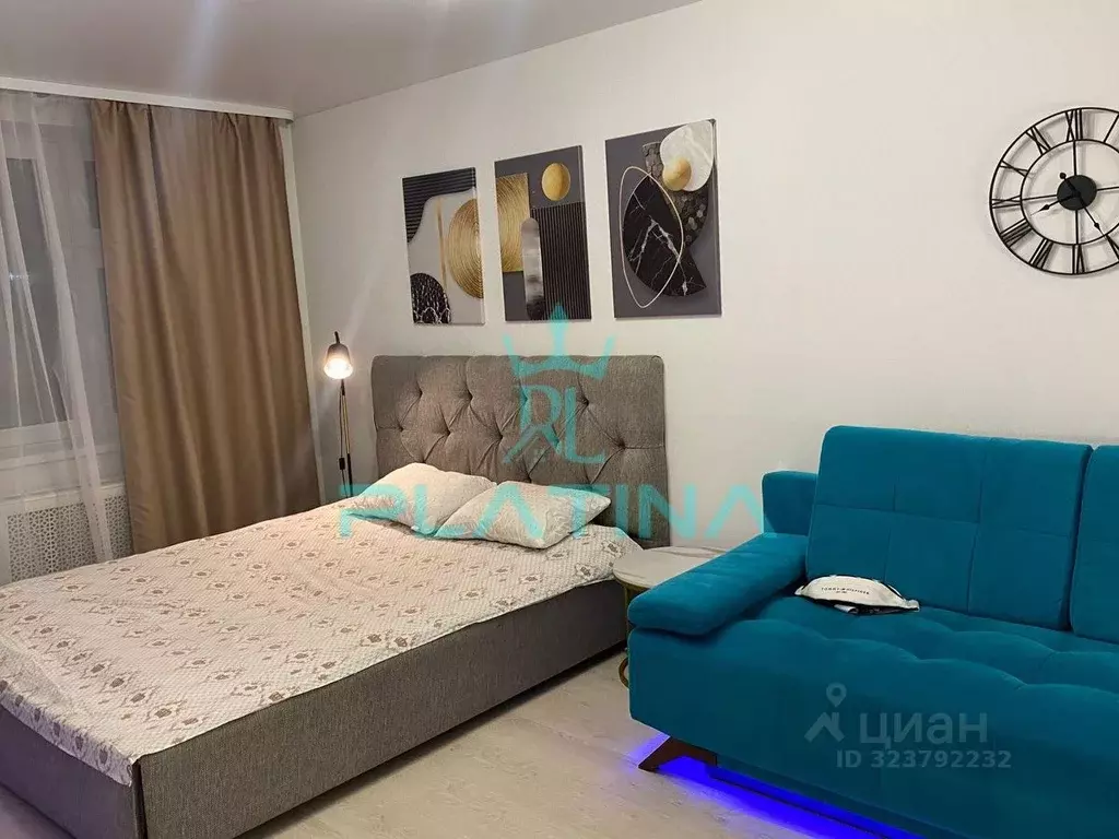 1-к кв. Татарстан, Казань ул. Хайдара Бигичева, 23 (40.0 м) - Фото 2