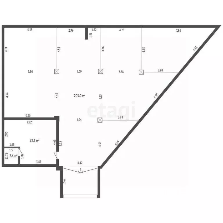 Студия Краснодарский край, Геленджик ул. Майская, 5 (19.6 м) - Фото 2