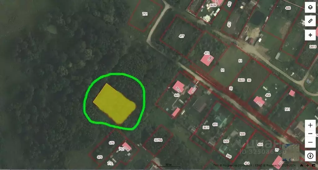 Участок в Московская область, Егорьевск муниципальный округ, д. ... - Фото 0