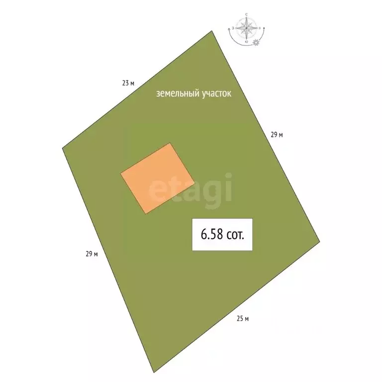 Участок в Новосибирская область, Бердск Ива СНТ, ул. 16-я, 4 (6.58 ... - Фото 2