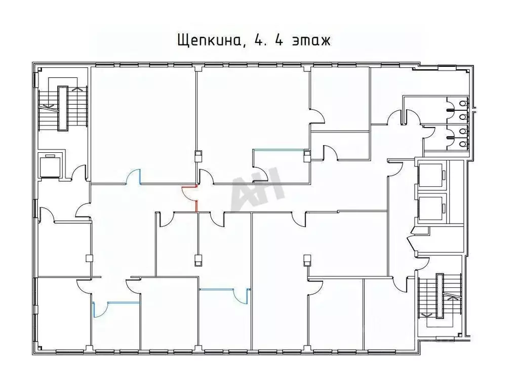 Офис в Москва ул. Щепкина, 4 (499 м) - Фото 1