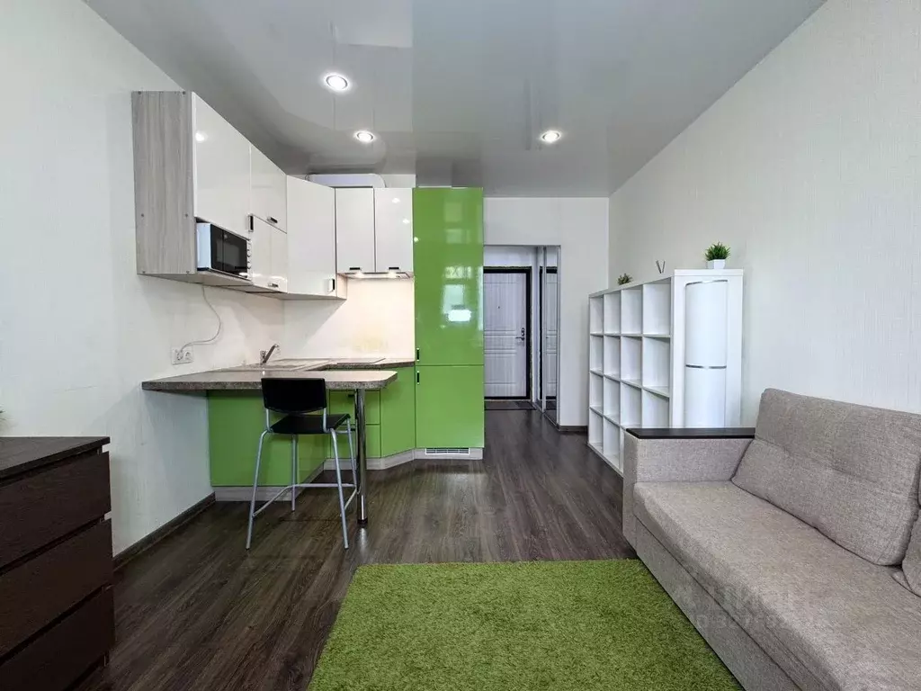 Студия Ленинградская область, Мурино Всеволожский район, ул. Шувалова, ... - Фото 1