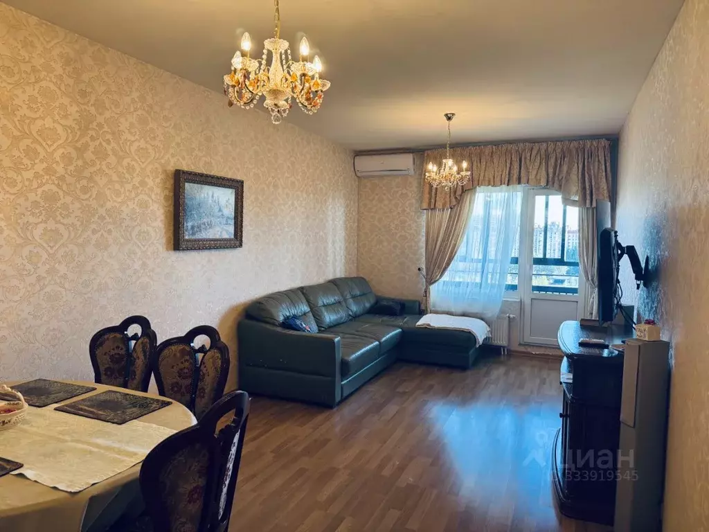 3-к кв. Санкт-Петербург Мебельная ул., 49/92 (95.0 м) - Фото 1