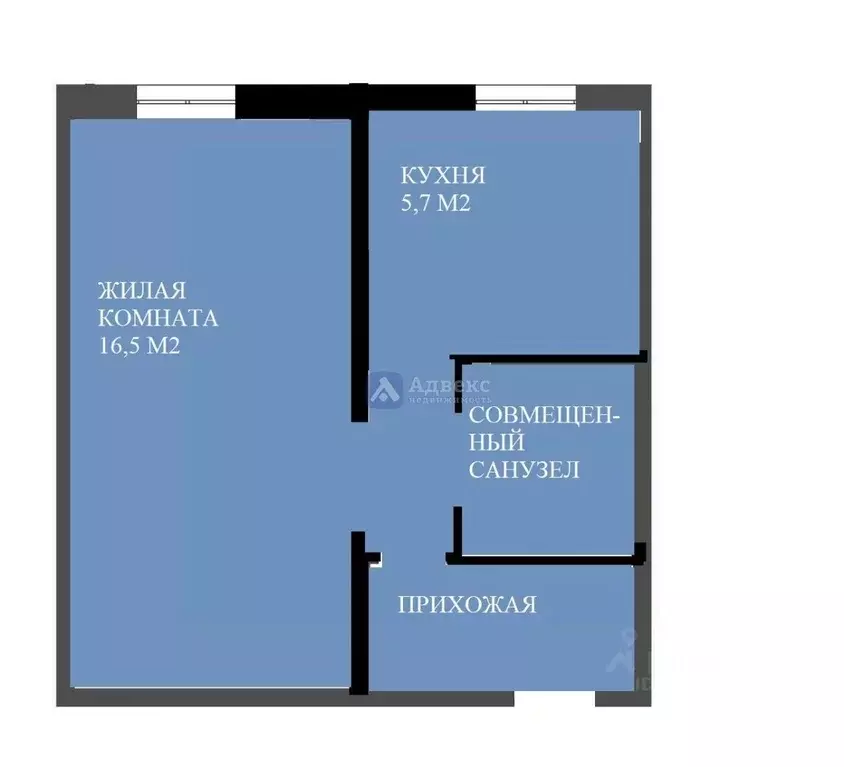 1-к кв. Тюменская область, Тюмень ул. Мельникайте, 50 (26.7 м) - Фото 2