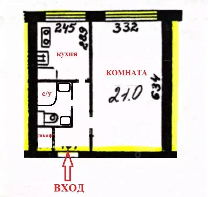 1-к кв. Санкт-Петербург ул. Костюшко, 10 (35.1 м) - Фото 1