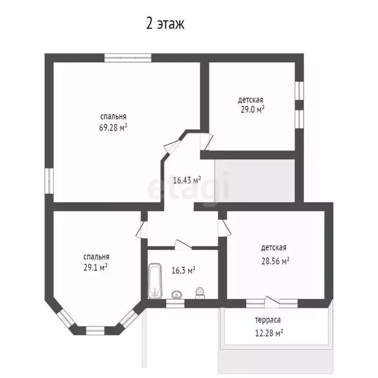 Дом в Севастополь Подводник ПКИЗ, ул. Ромашковая, 43 (483 м) - Фото 2