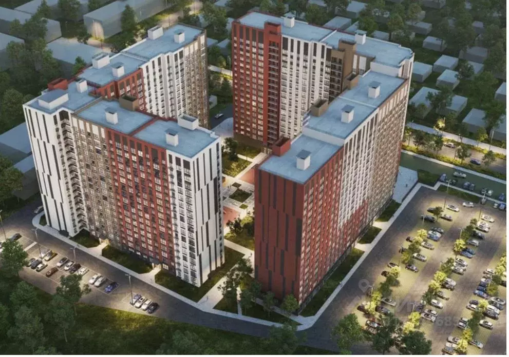Студия Липецкая область, Липецк ул. Перова, 2Д (26.57 м) - Фото 1