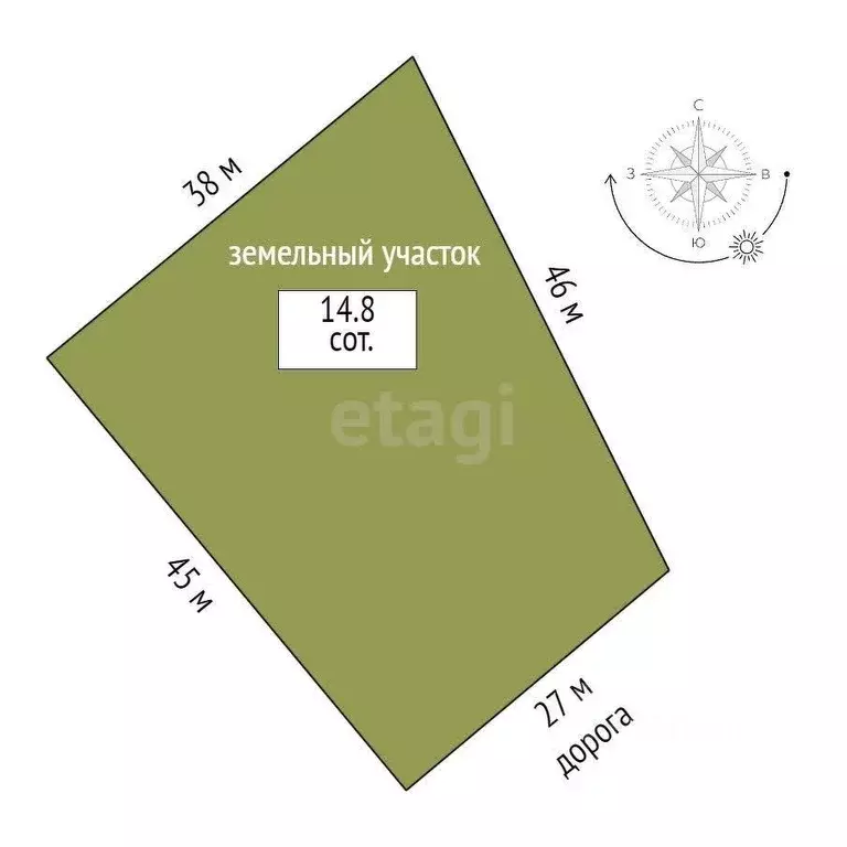 Участок в Тюменская область, Тюменский муниципальный округ, с. Кулига  ... - Фото 2