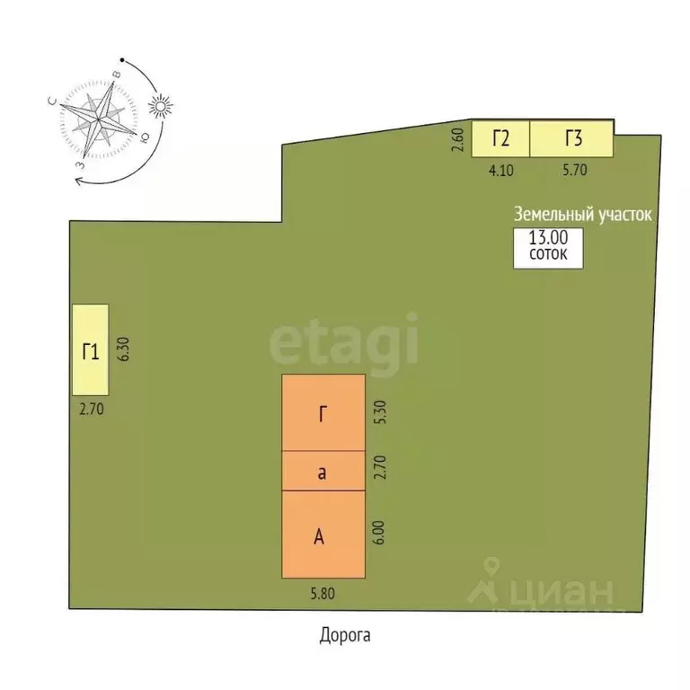 Дом в Архангельская область, Котласский муниципальный округ, д. ... - Фото 2