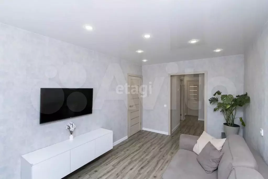 3-к. квартира, 48,9 м, 1/2 эт. - Фото 1
