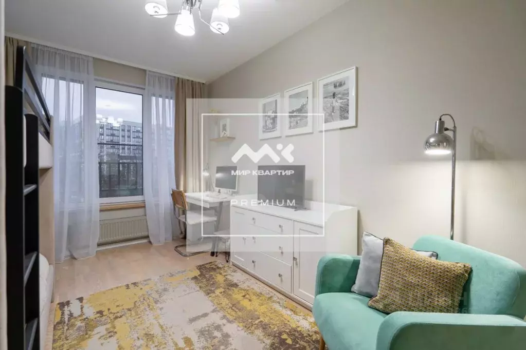 2-к кв. Санкт-Петербург наб. Черной речки, 5 (56.0 м) - Фото 1