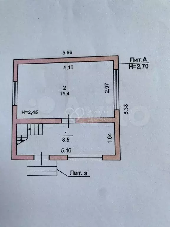 Дача 51 м на участке 5 сот. - Фото 1