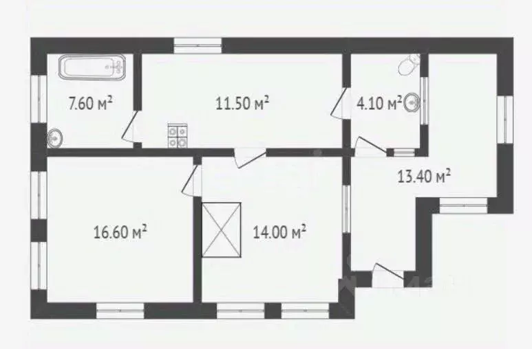 Дом в Воронежская область, Борисоглебск Горная ул., 86 (75 м) - Фото 0