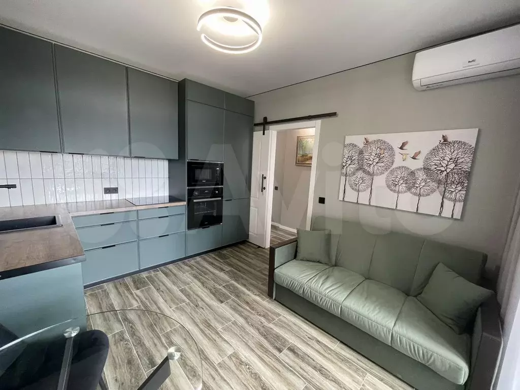 1-к. квартира, 40 м, 2/14 эт. - Фото 1