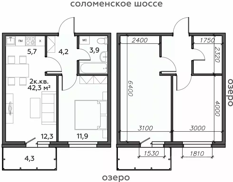 2-к кв. Карелия, Петрозаводск Вороний Наволок тер., Талоярви мкр,  ... - Фото 1