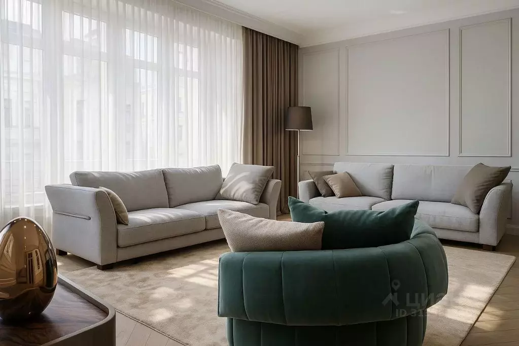 Квартира, 3 комнаты, 137.1 м - Фото 1