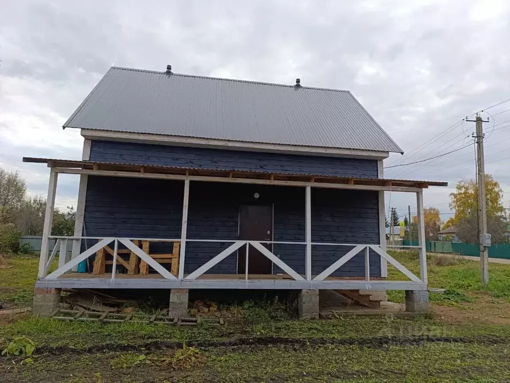 Дом в Башкортостан, Иглинский район, Акбердинский сельсовет, с. ... - Фото 2