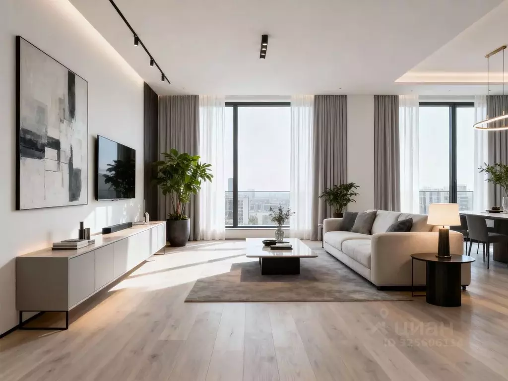 2-к кв. Москва Мосфильмовская ул., 88к2с7 (92.0 м) - Фото 1