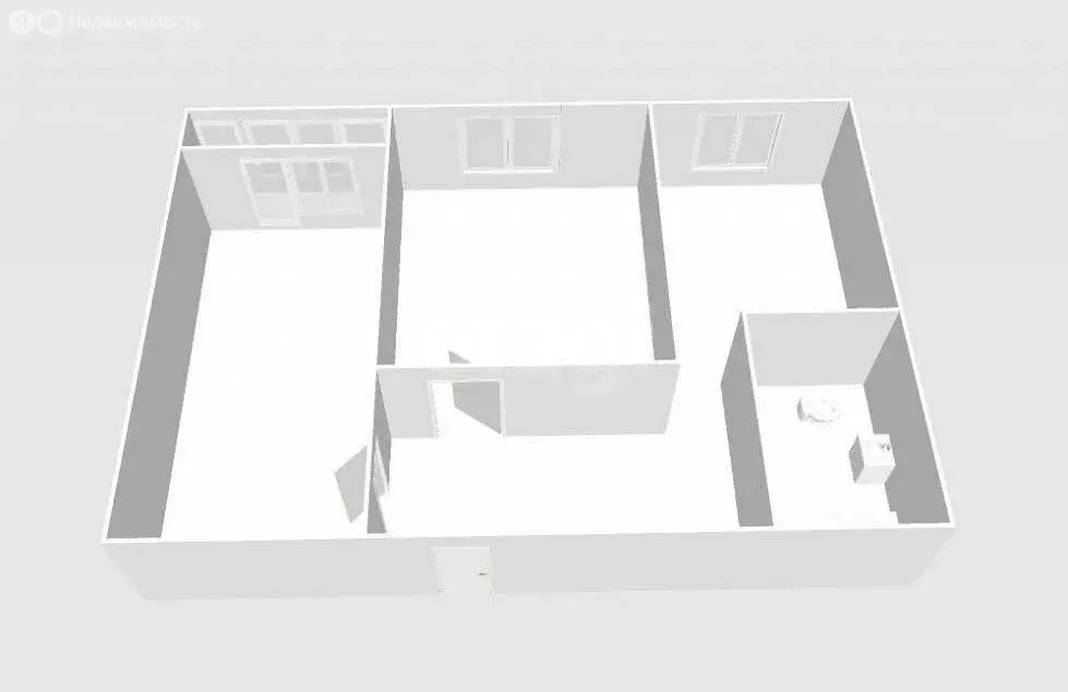 2-комнатная квартира: Южно-Сахалинск, улица Ленина, 331А (54.2 м) - Фото 1