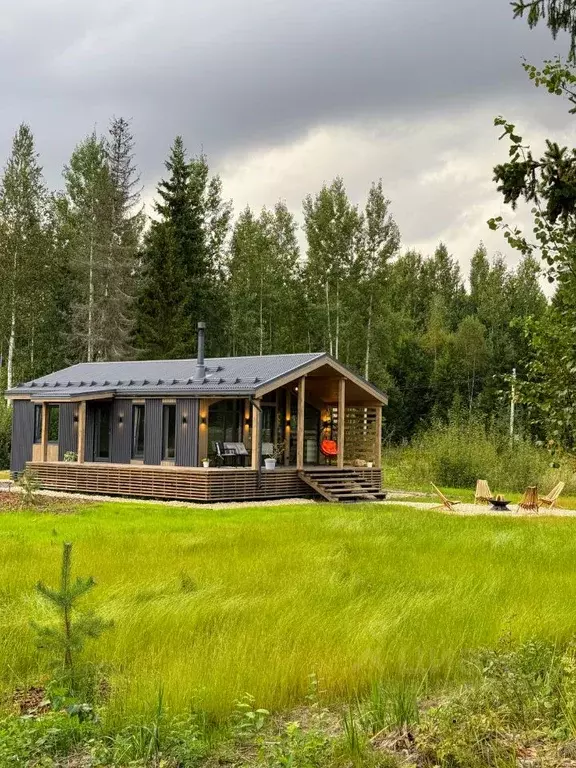 Коттедж в Ленинградская область, Тосненское городское поселение, Рубеж ... - Фото 0