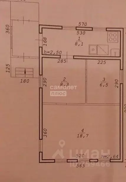 Дом в Новосибирская область, Новосибирск Центральная ул., 180 (42 м) - Фото 2