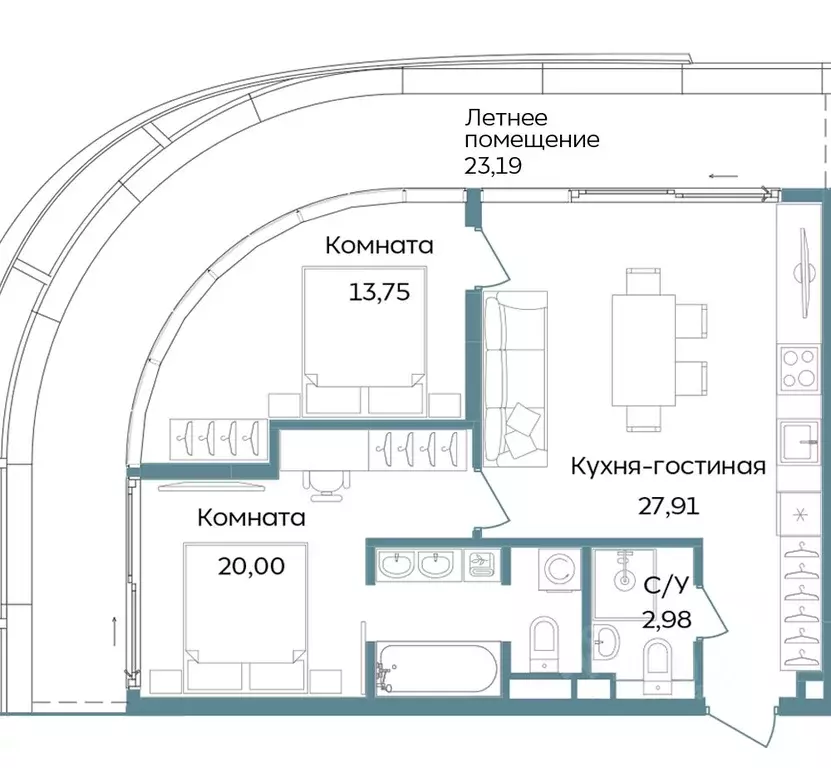 3-к кв. Крым, Саки ул. Морская (87.83 м) - Фото 0