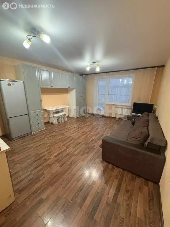 Квартира-студия: Новосибирск, улица Татьяны Снежиной, 21/1 (32.4 м) - Фото 0