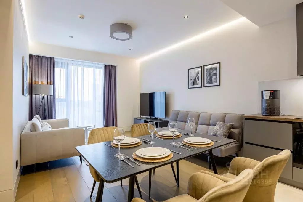 3-к кв. Москва Поклонная ул., 9 (86.0 м) - Фото 0