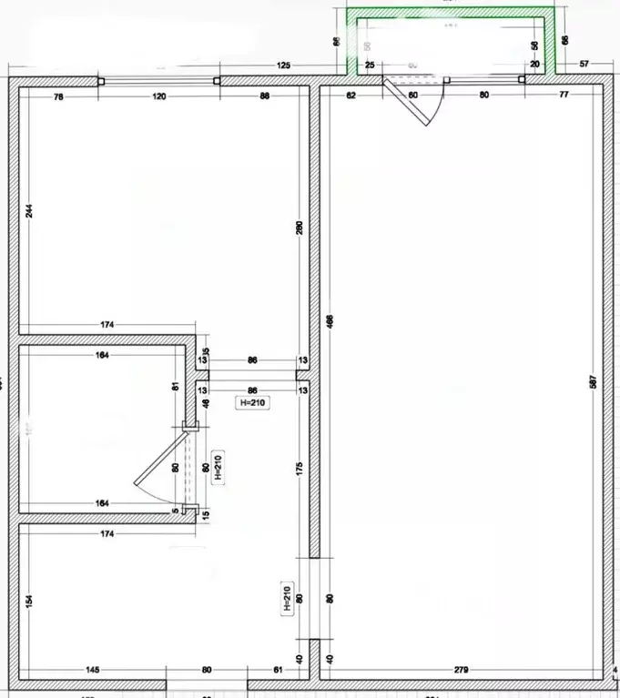 1-к кв. Кемеровская область, Междуреченск просп. 50 лет Комсомола, 58 ... - Фото 2