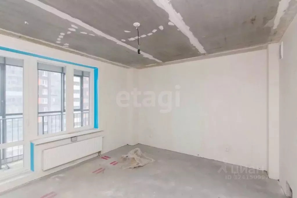 Студия Тюменская область, Тюмень ул. Николая Никитина, 2 (26.5 м) - Фото 1