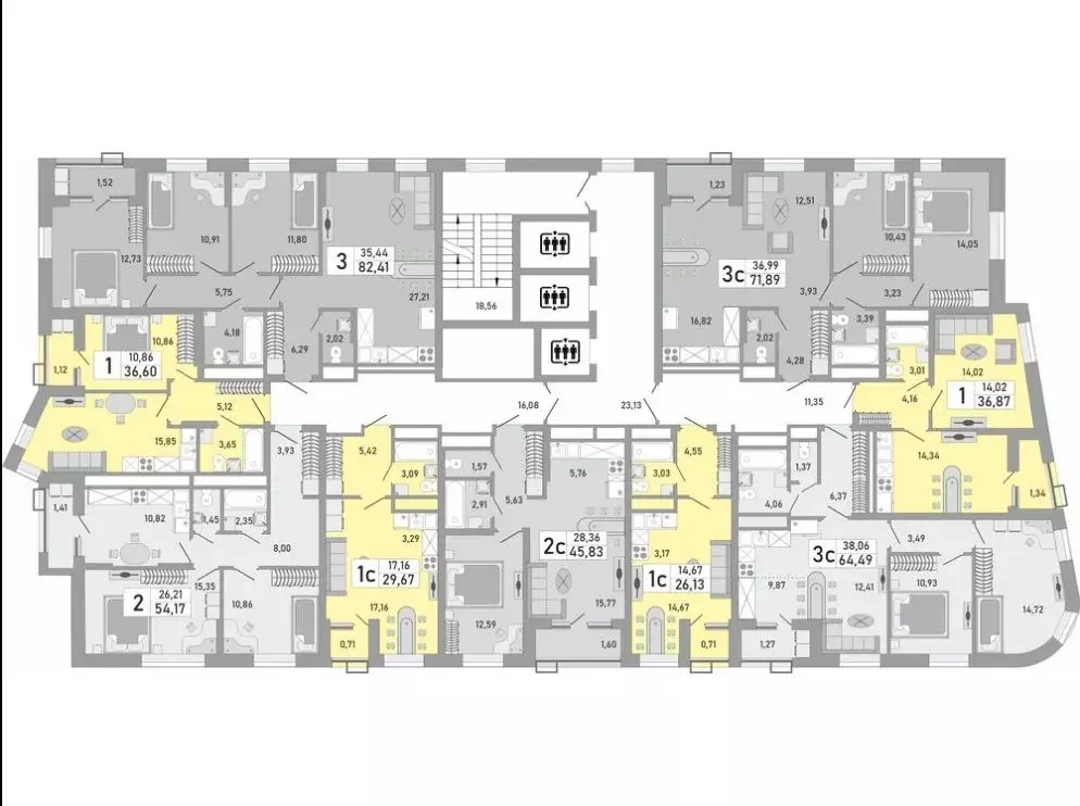 2-к кв. Башкортостан, Уфа Бакалинская ул., 9/1 (46.03 м) - Фото 2