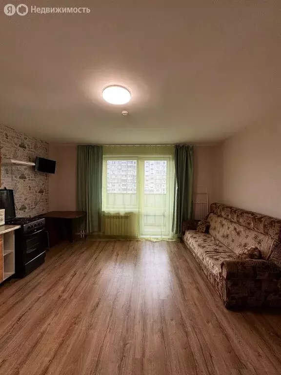 Квартира-студия: Братск, жилой район Гидростроитель, Вокзальная улица, ... - Фото 0