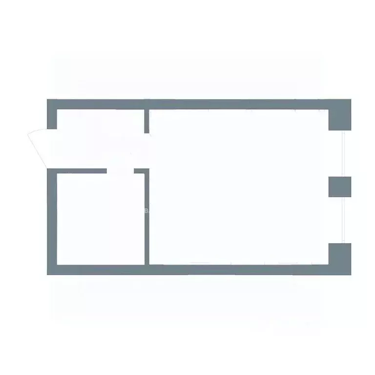 Студия Новосибирская область, Новосибирск ул. Ватутина, 93/2 (24.0 м) - Фото 2