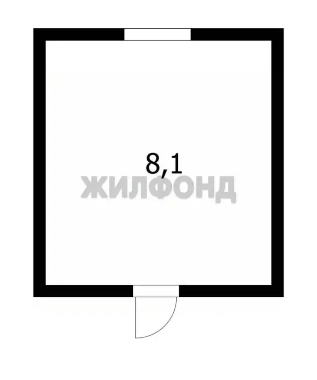 Комната Новосибирская область, Новосибирск ул. Дмитрия Шмонина, 3 (8.1 ... - Фото 1